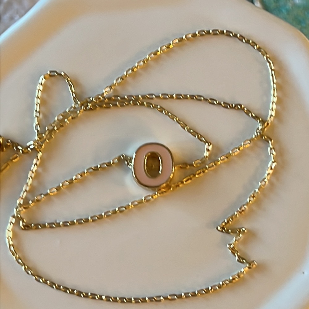 Letter O Necklace